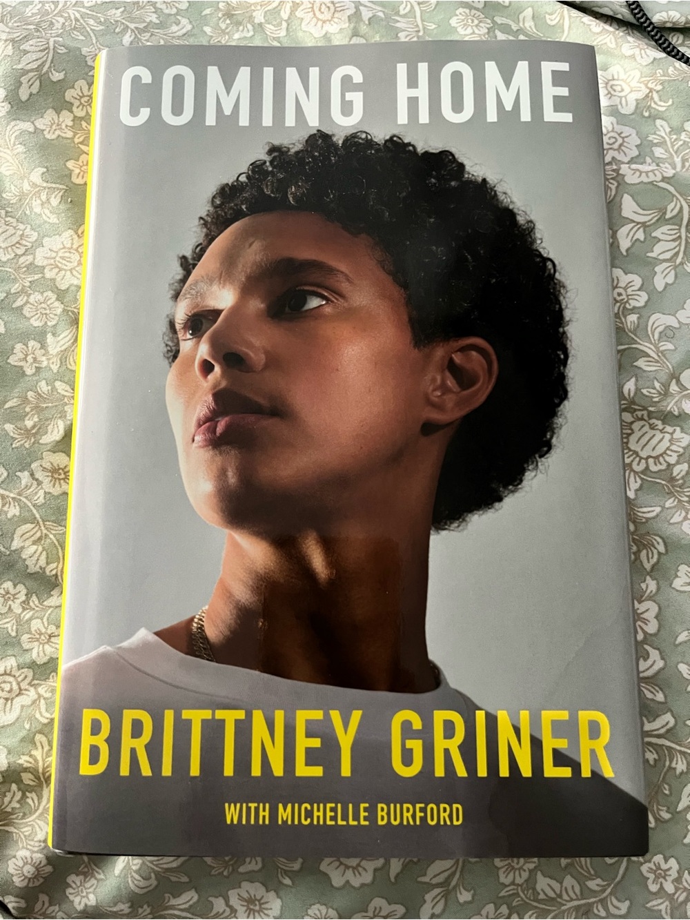 Coming Home by Brittney Griner - Yellow Cover